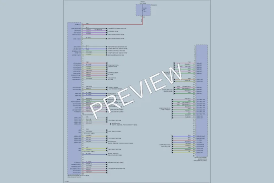 2012 BMW 320i Body Control Modules wiring diagram preview