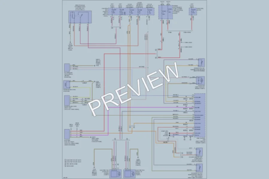 2012 BMW 328i Cooling Fan wiring diagram preview
