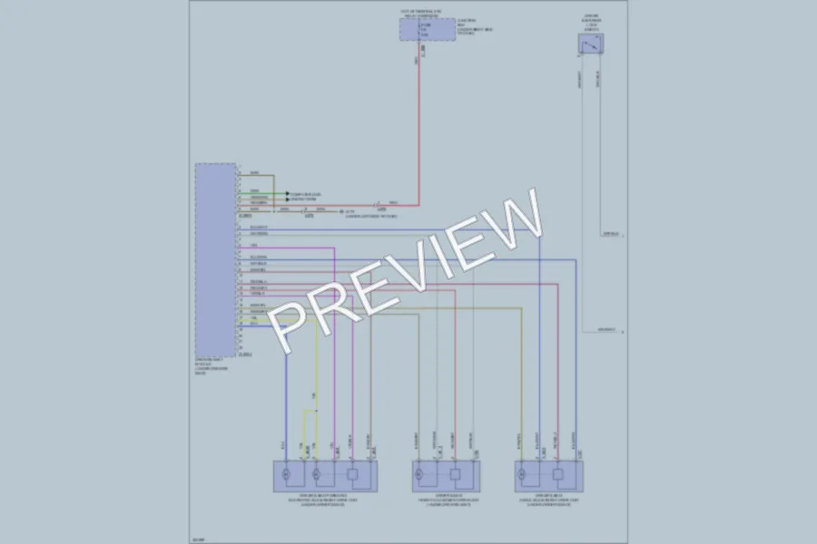 2012 BMW 328i Memory Systems wiring diagram preview