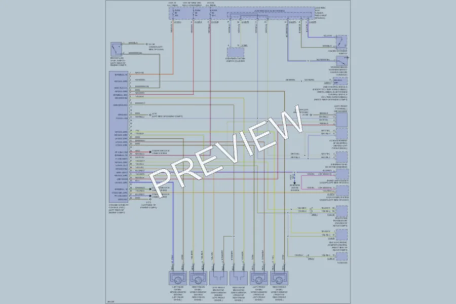 2012 BMW 335i Anti Lock Brakes wiring diagram preview