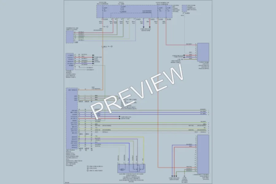 2012 BMW 335is Cruise Control wiring diagram preview