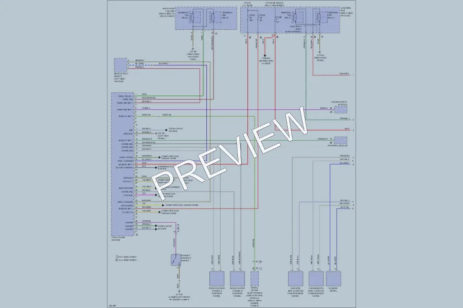 2012 BMW 535iGranTurismo Anti Theft wiring diagram preview