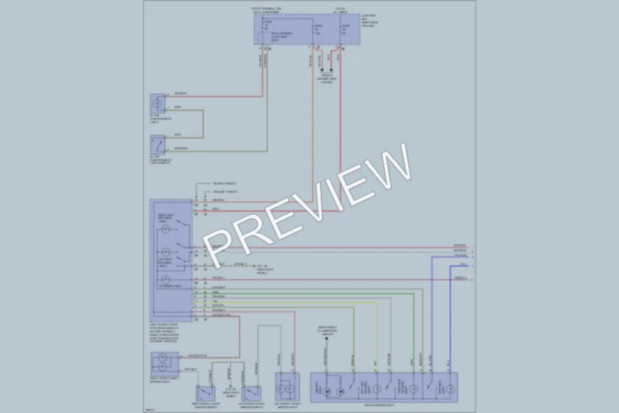2012 BMW 535iGranTurismo Interior Lights wiring diagram preview