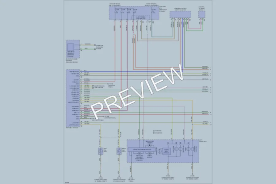 2012 BMW 550iGranTurismo Headlights wiring diagram preview