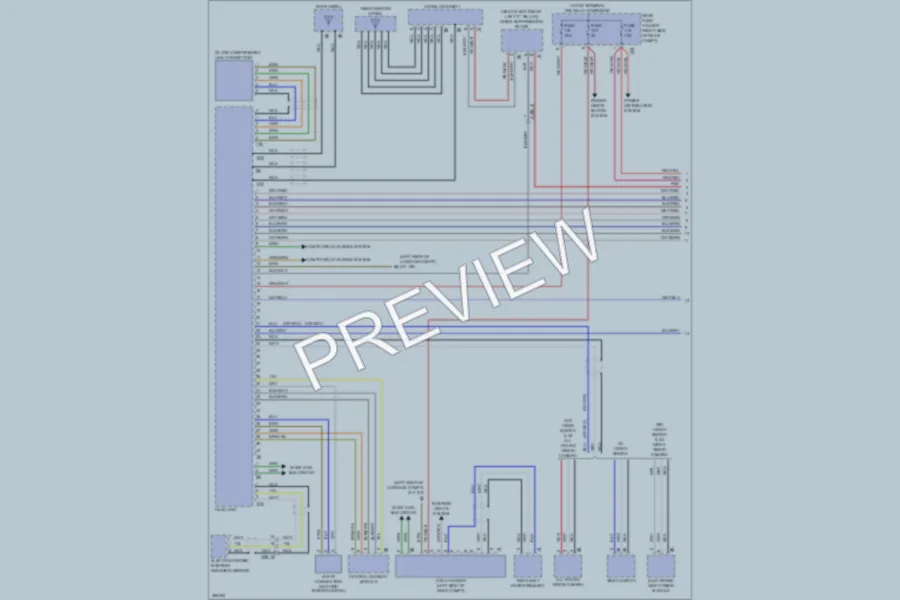 2012 BMW 550iGranTurismo Radio wiring diagram preview
