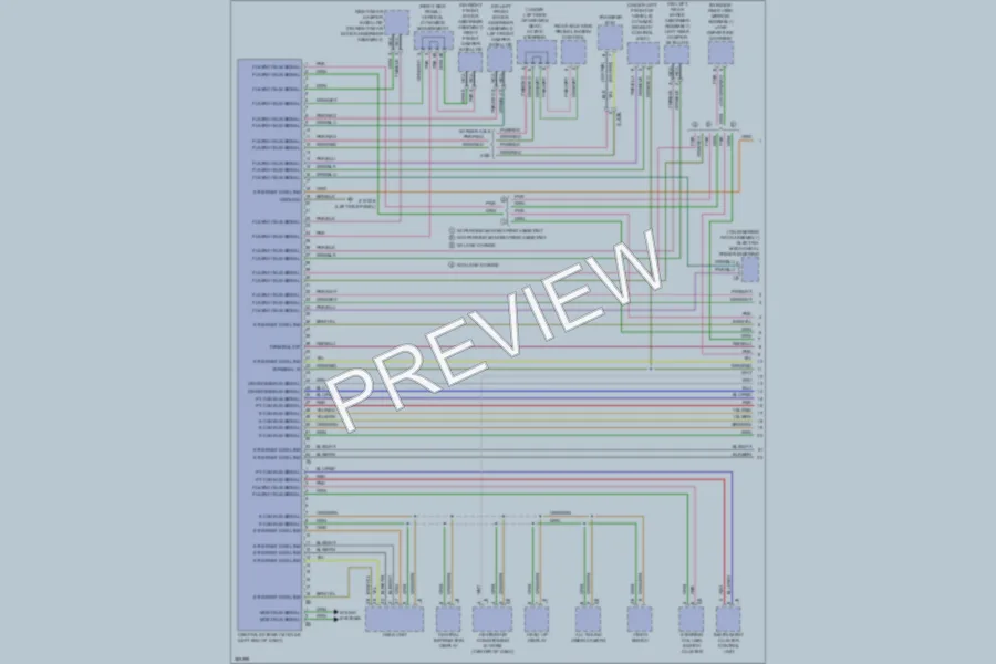 2012 BMW 640i Computer Data Lines wiring diagram preview