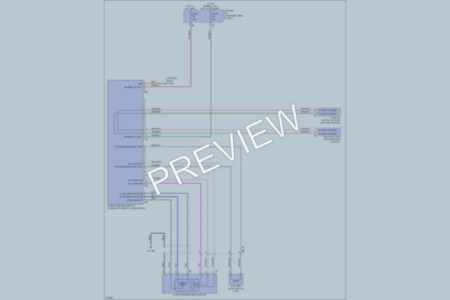 2012 BMW 650i Electronic Power Steering wiring diagram preview