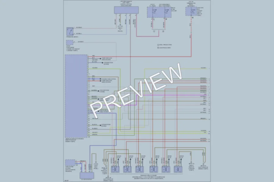2012 BMW 650i Engine Performance wiring diagram preview