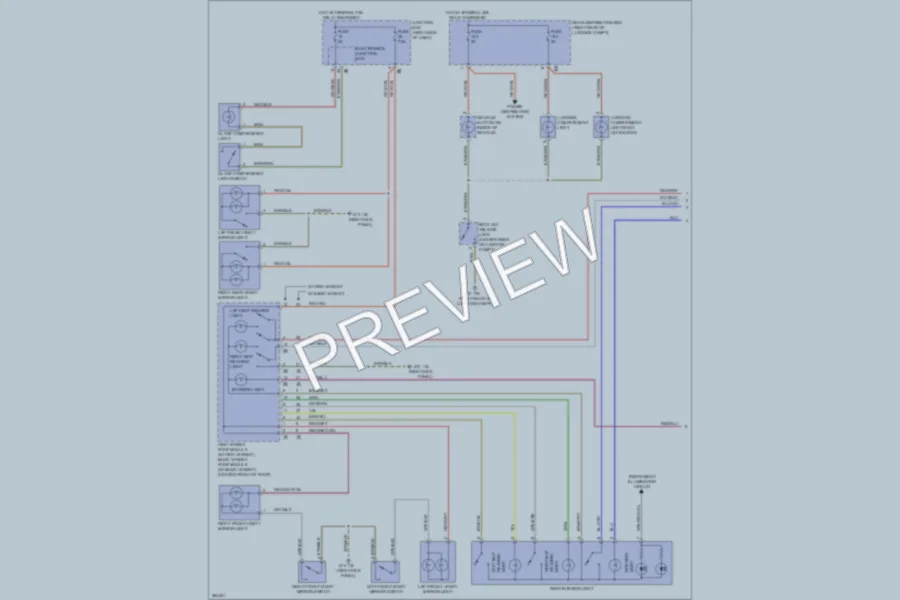 2012 BMW 750Li Interior Lights wiring diagram preview