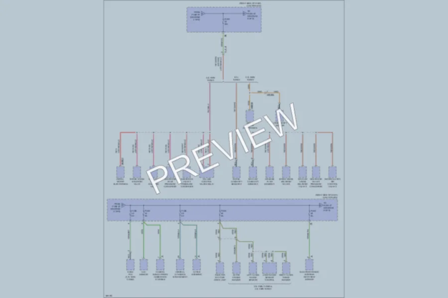 2012 BMW 750i Power Distribution wiring diagram preview