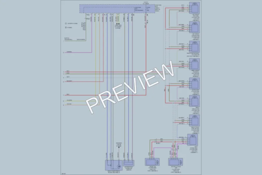 2012 BMW 760Li Air Conditioning wiring diagram preview