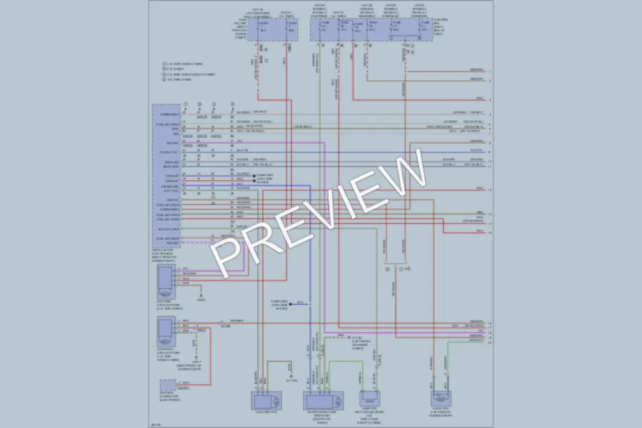 2012 BMW 760Li Cooling Fan wiring diagram preview