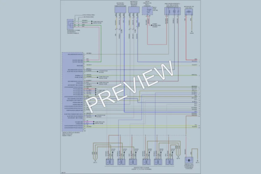 2012 BMW 760Li Engine Performance wiring diagram preview
