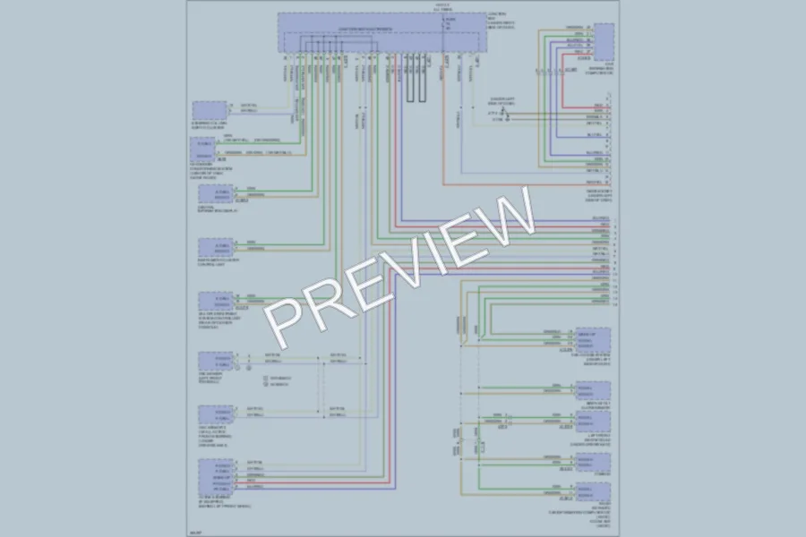 2012 BMW M3 Computer Data Lines wiring diagram preview