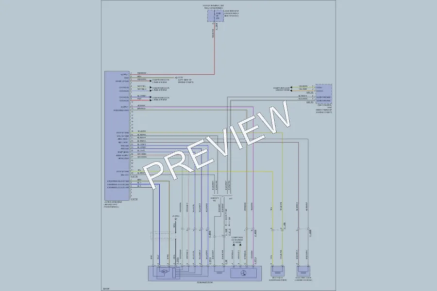 2012 BMW M3 Electronic Power Steering wiring diagram preview