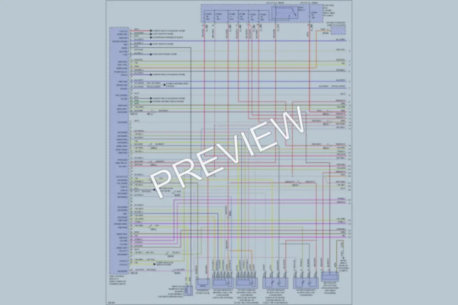 2012 BMW M3 Engine Performance wiring diagram preview