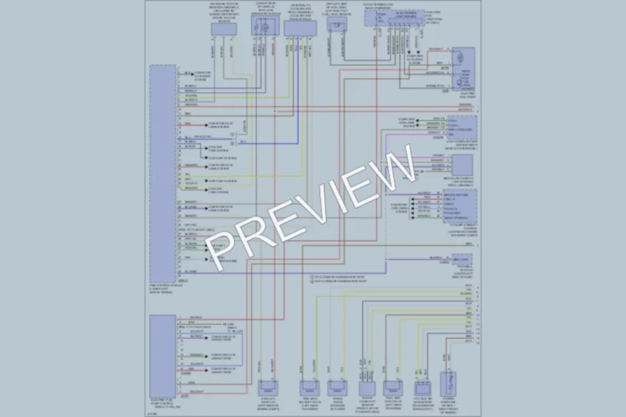 2012 BMW X1 Engine Performance wiring diagram preview