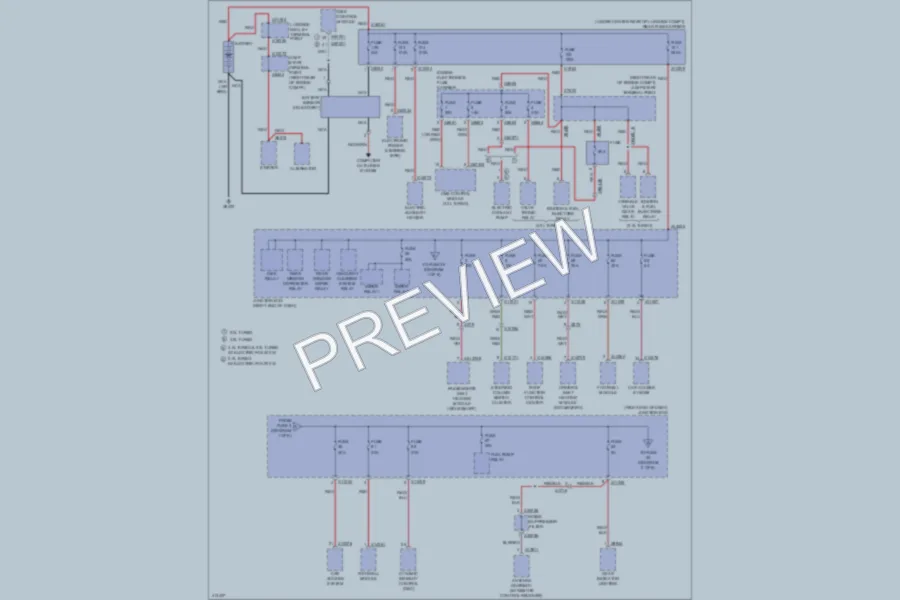 2012 BMW X1 Power Distribution wiring diagram preview
