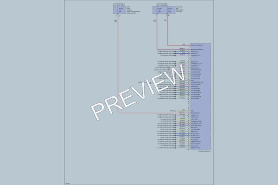 2012 BMW X3 Body Control Modules wiring diagram preview