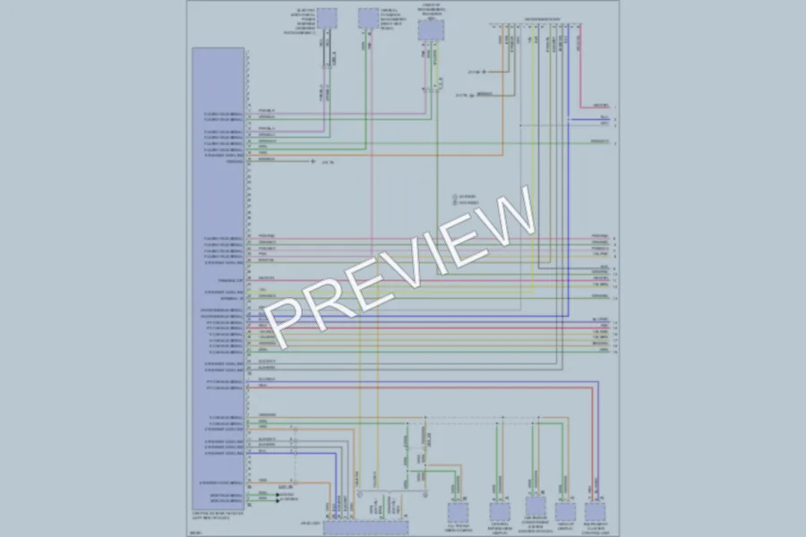 2012 BMW X3 Computer Data Lines wiring diagram preview
