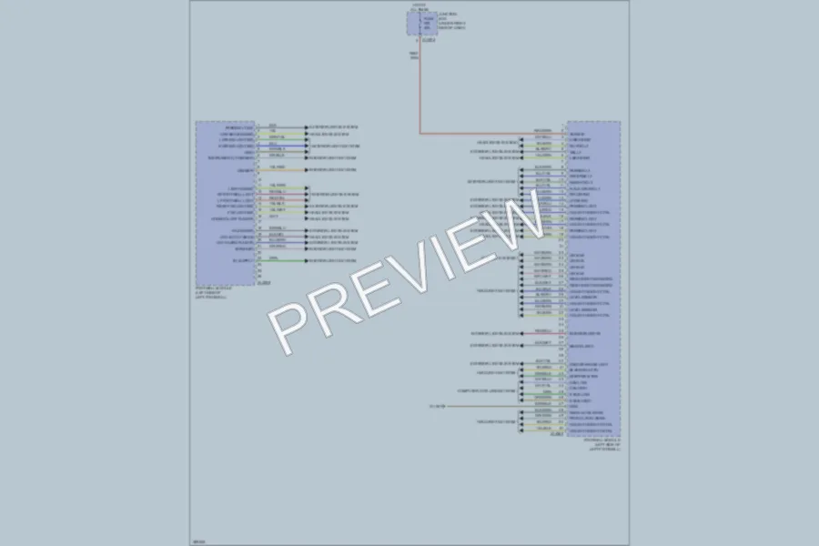 2012 BMW X5 Body Control Modules wiring diagram preview