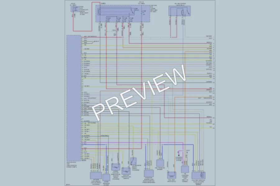 2012 BMW X5 Engine Performance wiring diagram preview