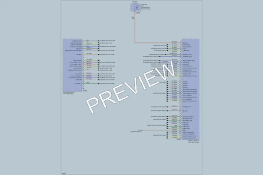 2012 BMW X6 Body Control Modules wiring diagram preview