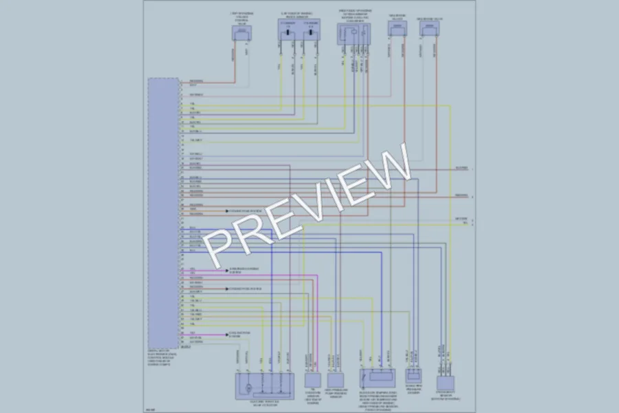 2012 BMW X6 Engine Performance wiring diagram preview