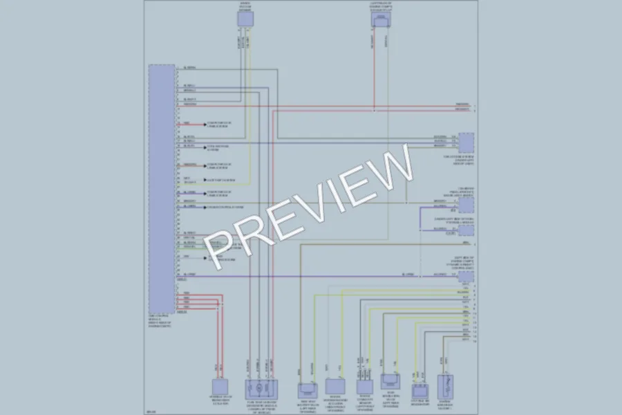 2012 BMW Z4 Engine Performance wiring diagram preview