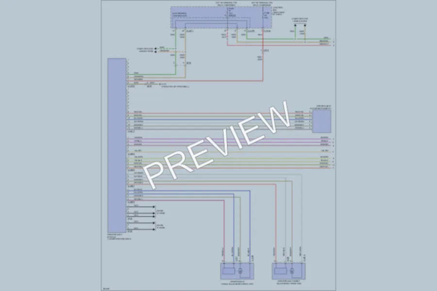 2012 BMW Z4 Memory Systems wiring diagram preview