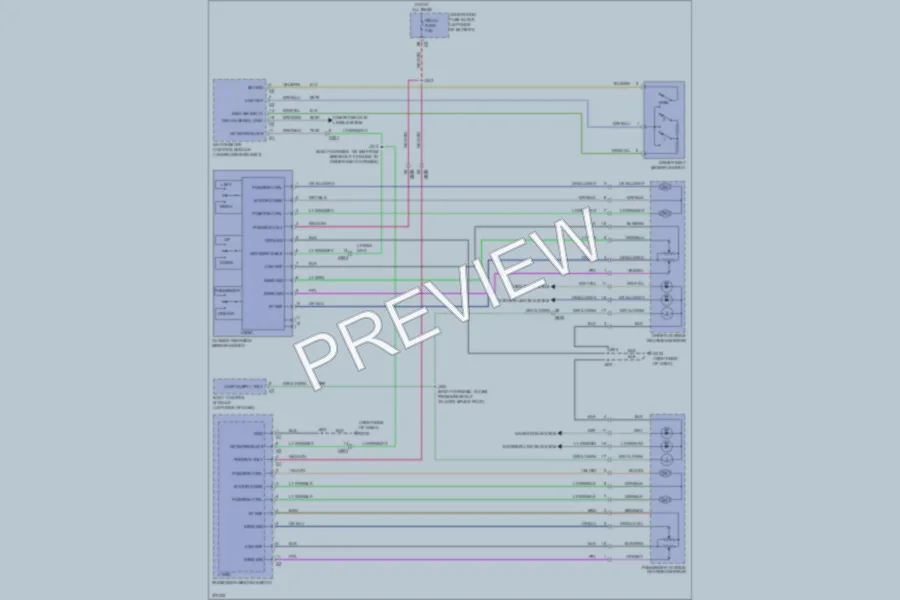 2012 Buick LaCrosse Memory Systems wiring diagram preview