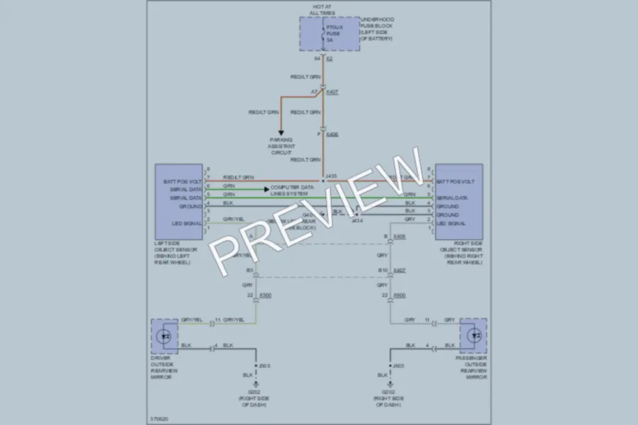 2012 Buick LaCrosse Navigation wiring diagram preview