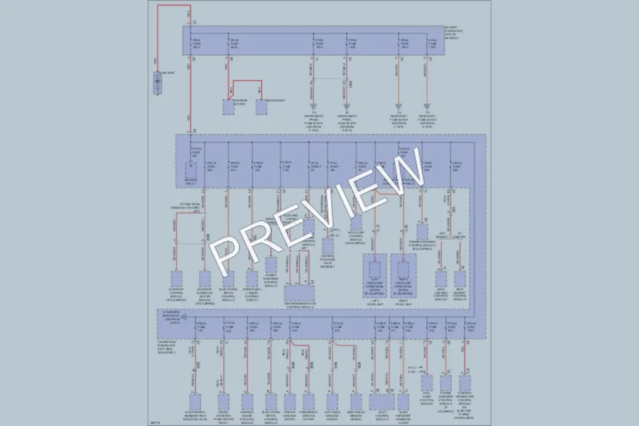 2012 Buick LaCrosse Power Distribution wiring diagram preview