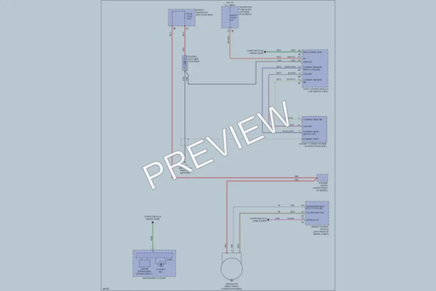2012 Buick LaCrosse Starting Charging wiring diagram preview