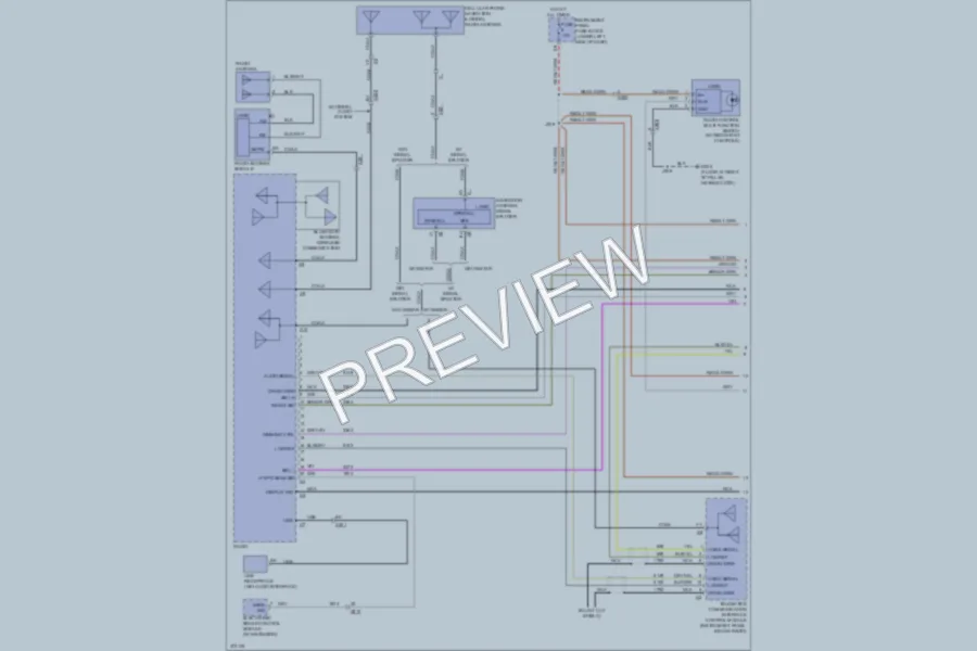 2012 Buick Regal Navigation wiring diagram preview