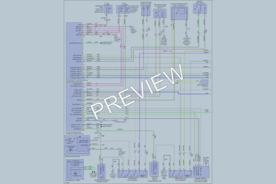 2012 Buick Regal Power Door Locks wiring diagram preview