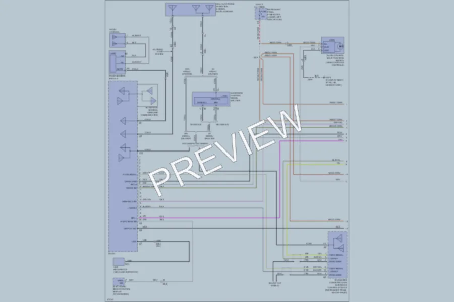 2012 Buick Regal Radio wiring diagram preview