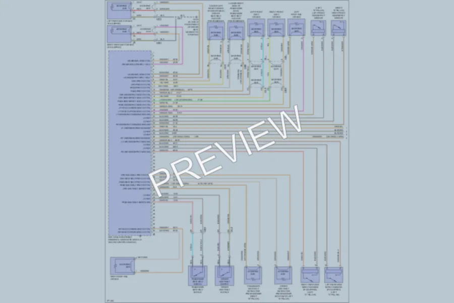 2012 Buick Regal Supplemental Restraints wiring diagram preview