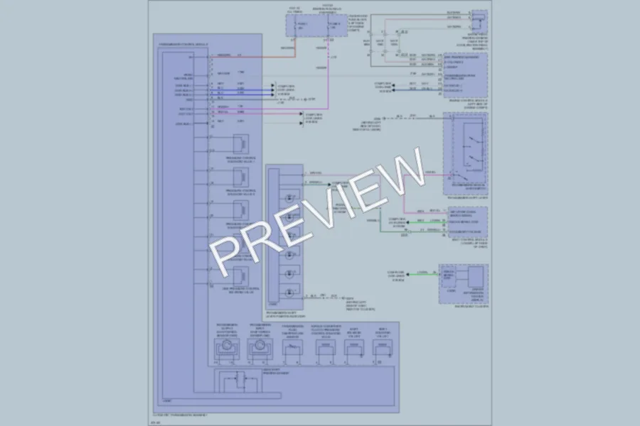 2012 Buick Regal Transmission wiring diagram preview