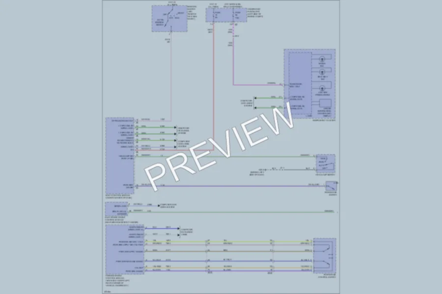 2012 Buick Verano Warning Systems wiring diagram preview