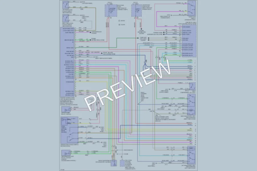 2012 Cadillac CTS Anti Theft wiring diagram preview