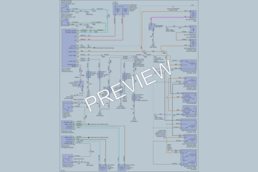 2012 Cadillac CTS Interior Lights wiring diagram preview