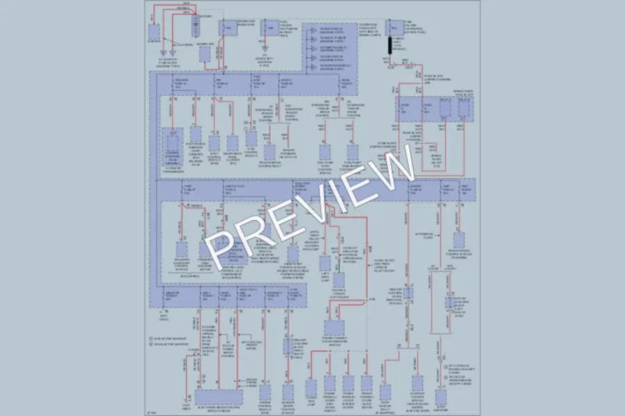2012 Cadillac EscaladeEXT Power Distribution wiring diagram preview