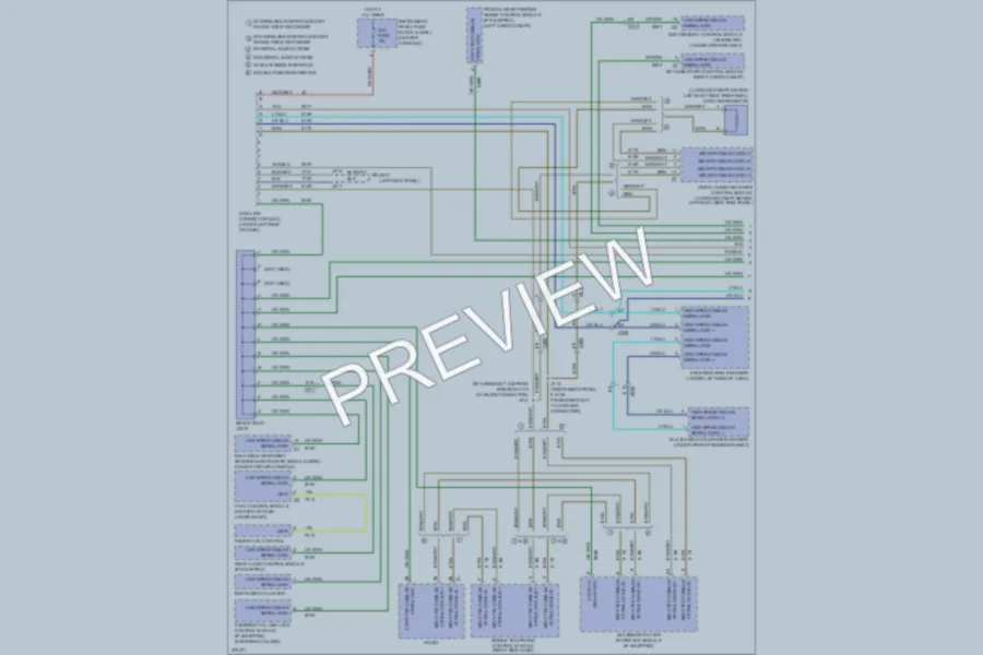 2012 Cadillac SRX Computer Data Lines wiring diagram preview