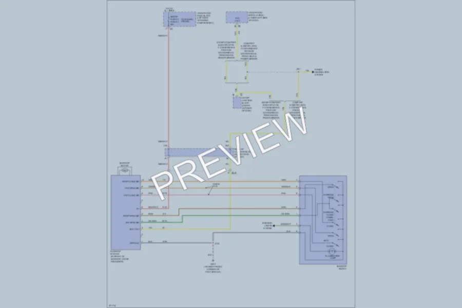 2012 Chevrolet 2500 Hd Power Top Sunroof wiring diagram preview