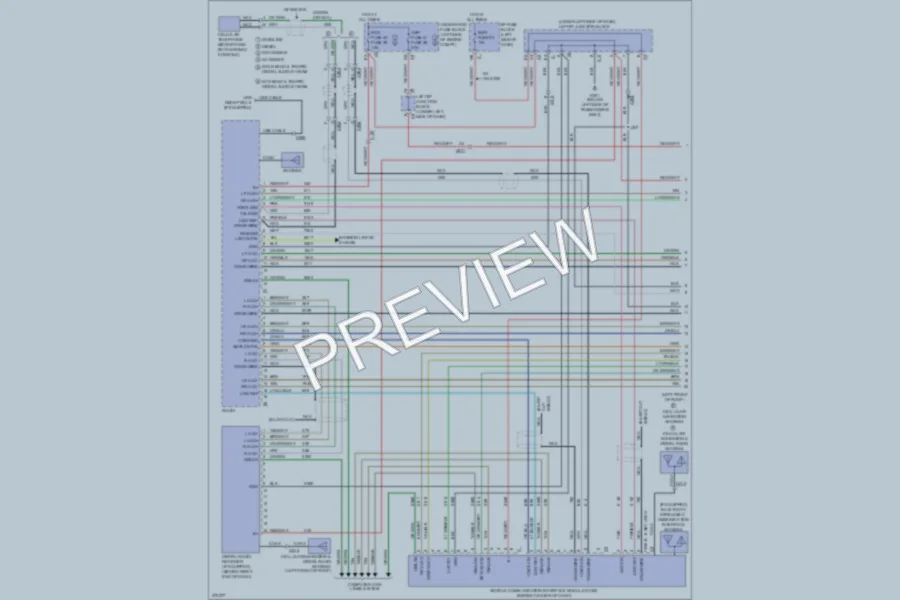 2012 Chevrolet 2500 Hd Radio wiring diagram preview
