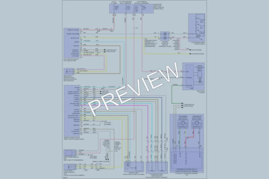 2012 Chevrolet Camaro Cruise Control wiring diagram preview