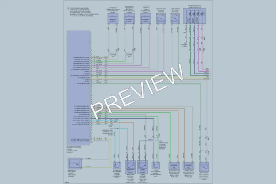 2012 Chevrolet Camaro Supplemental Restraints wiring diagram preview