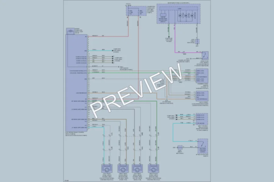 2012 Chevrolet CaptivaSport Anti Lock Brakes wiring diagram preview