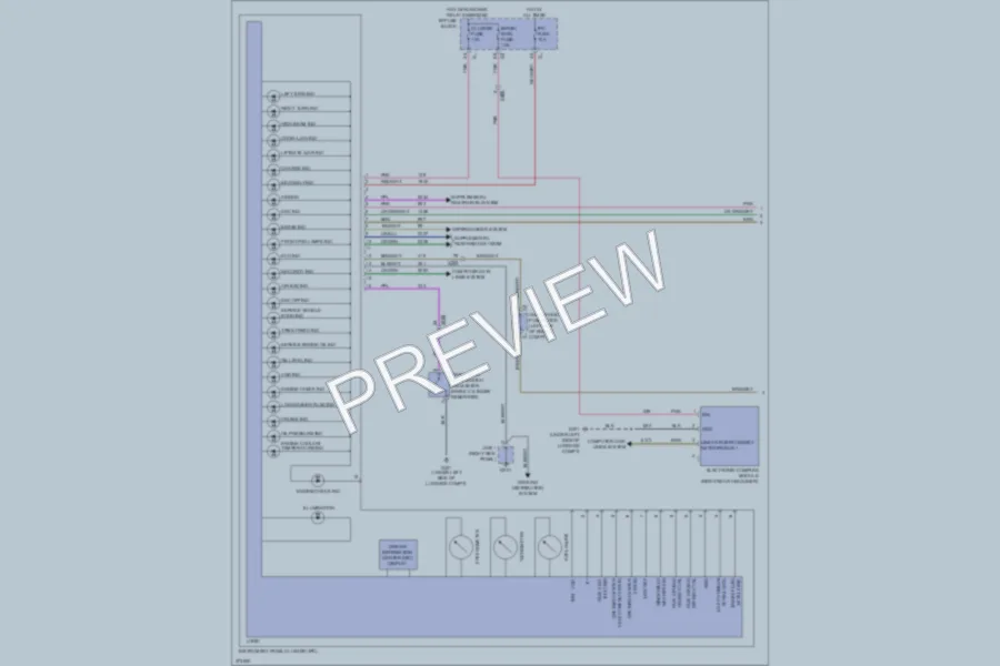 2012 Chevrolet CaptivaSport Instrument Cluster wiring diagram preview